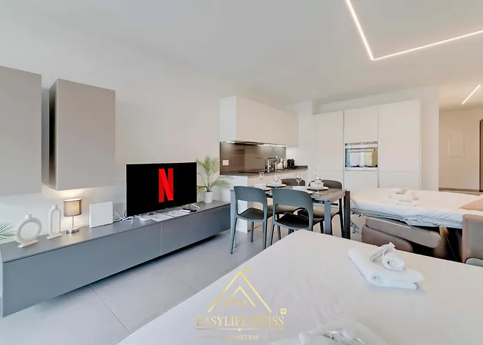 Avorio Wonderful And Modern Loft In Bellinzona -By Easylife Swiss