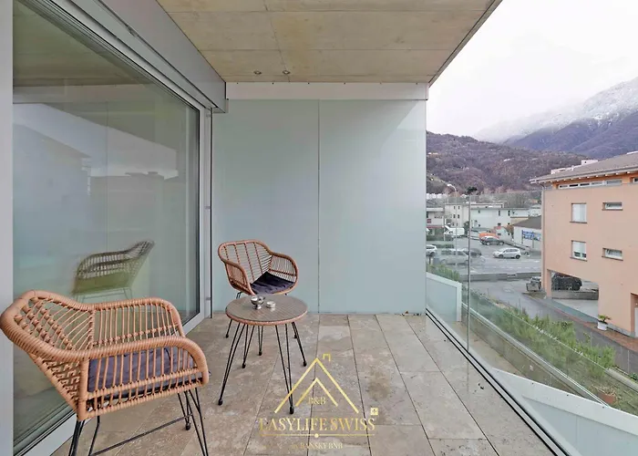 Avorio Wonderful And Modern Loft In Bellinzona -By Easylife Swiss