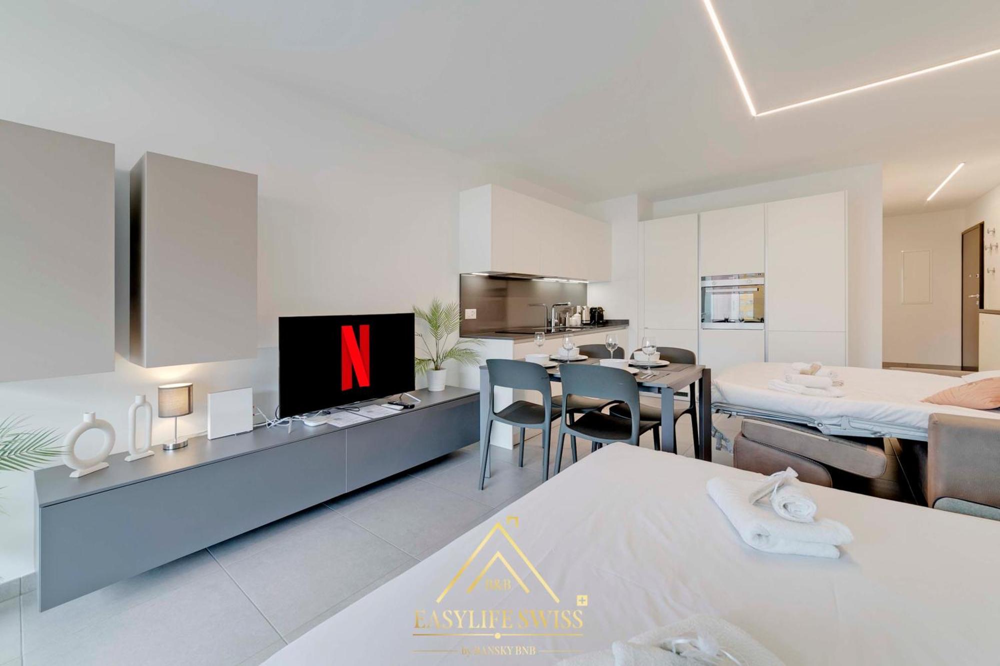 Avorio Wonderful And Modern Loft In -by Easylife Swiss * Bellinzona