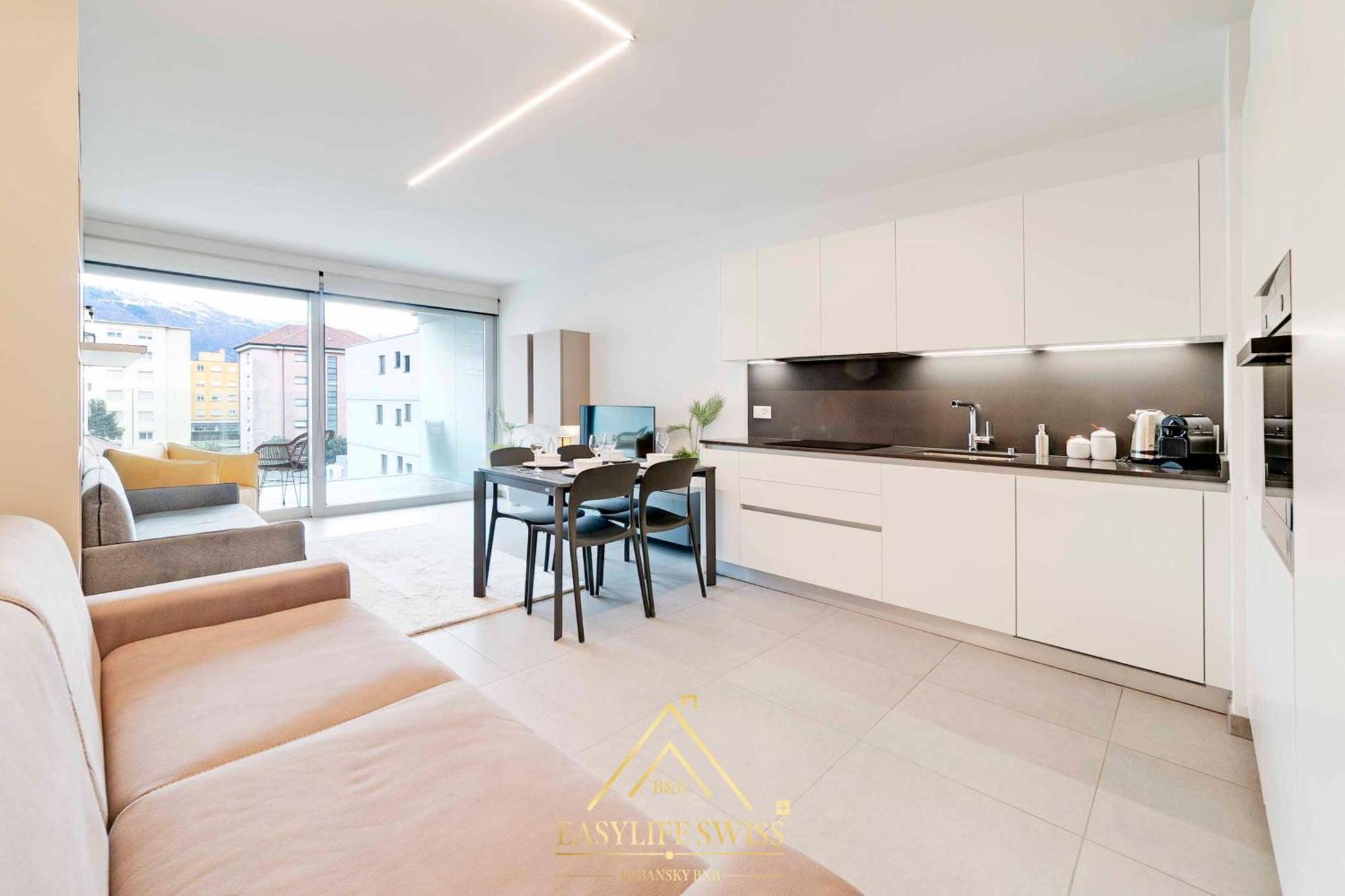 Avorio Wonderful And Modern Loft In -by Easylife Swiss Apartmán *
