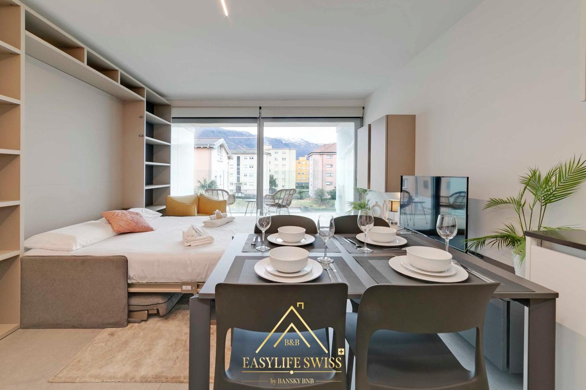 Apartmán Avorio Wonderful And Modern Loft In -by Easylife Swiss *