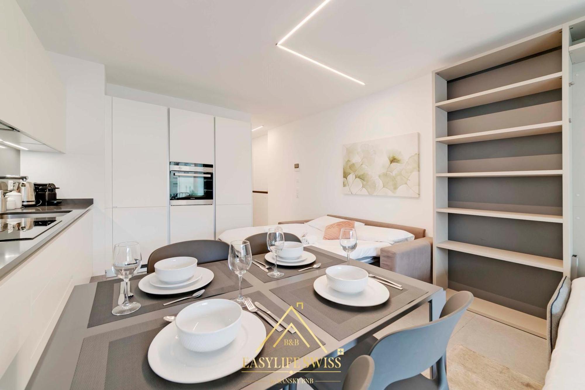 Avorio Wonderful And Modern Loft In -by Easylife Swiss Apartmán