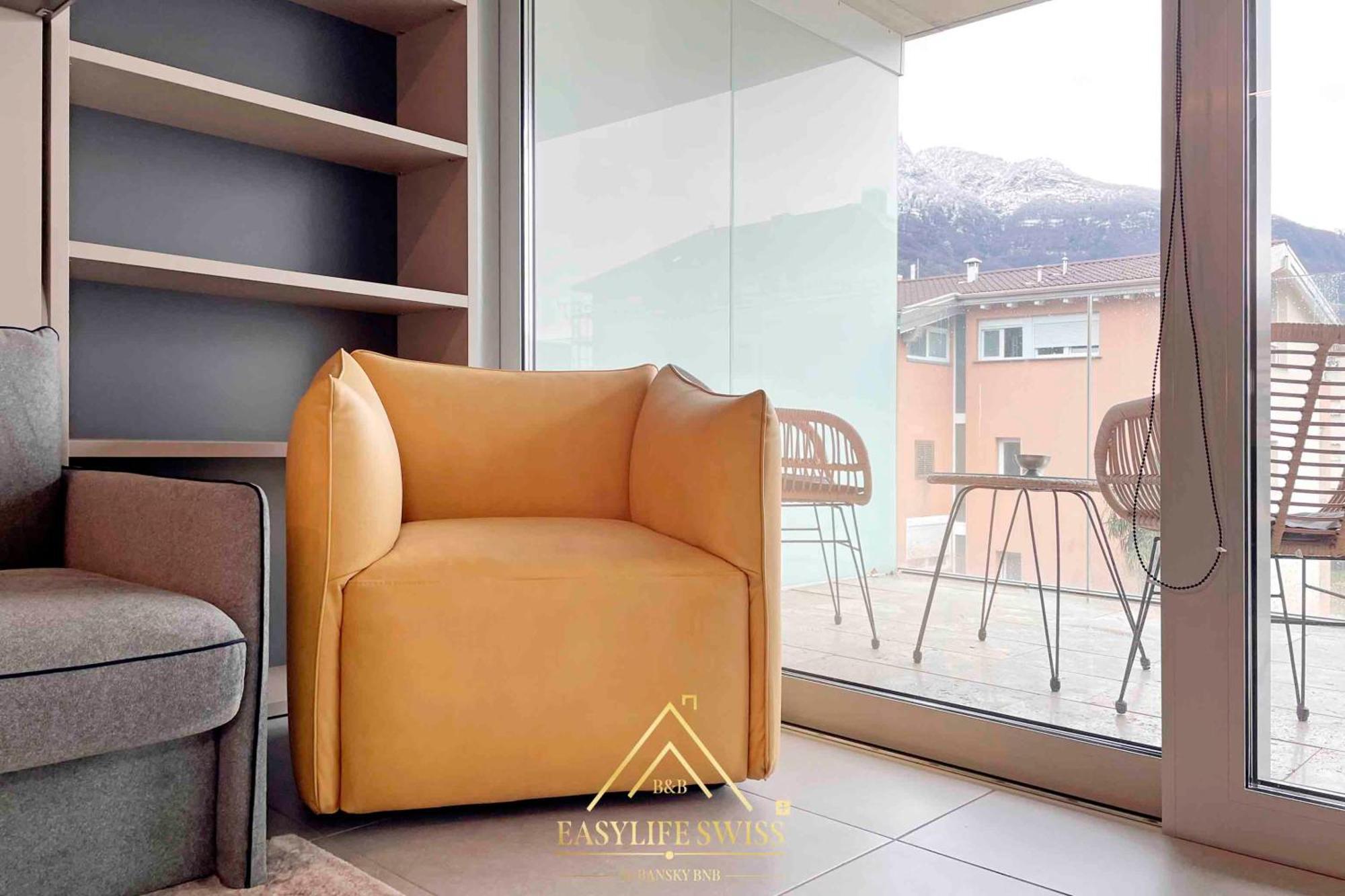 Apartmán Avorio Wonderful And Modern Loft In -by Easylife Swiss
